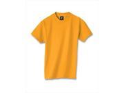Hanes 5380 Kid Beefy T T Shirt Gold Yellow Small