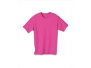 Hanes 5450 Authentic Tagless Kid Cotton T Shirt Wow Pink Extra Small