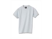 Hanes 5380 Kid Beefy T T Shirt Light Steel Grey Small