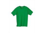 Hanes 5450 Authentic Tagless Kid Cotton T Shirt Shamrock Green Extra Small