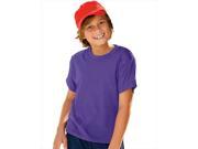 Hanes 5370 Kid Comfortblend Ecosmart Crewneck Purple Extra Large