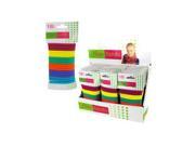 Bulk Buys GC786 18 pack assorted color hairbands 36 packs per pdq Case of 36