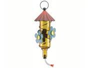 Regal Art Gift REGAL10655 Folk Hummingbird Feeder Yellow