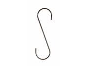 Glamos Wire Products 741012 12 in. Decorative Super Duty Extension Hook Black