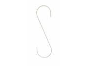 Glamos Wire Products 741612 12 in. Decorative Super Duty Extension Hook White