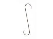 Glamos Wire Products 741018 18 in. Decorative Super Duty Extension Hook Black