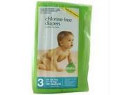 Seventh Generation B07100 Seventh Generation Baby Free Clear Diapers Stage 3 16 28 Lbs 4x31ct