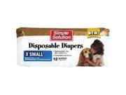 Bramton Co Smpl Sltn Disposable Diapers Xsmall 10582