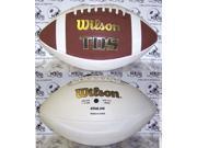Creative Sports Enterprises WILSON F1173 SIG Wilson TDS 3 White Panel Autograph Model Football F1173