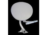 Homevision Technology DWD46C 24 Inch Elliptical Dish with 2xDual LNB in.