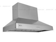 XTREMEAIR USA Deluxe Series DL08 W48 48 1600 CFM LED lights Baffle Filters W Grease Drain Tunnel Wall Mount Range Hood
