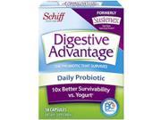 Schiff Vitamins 1512938 Schiff Vitamins Digestive Advantage Daily Probiotic 50 Capsules