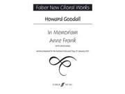 Alfred 12 0571519318 In Memoriam Anne Frank Music Book