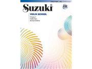 Alfred 00 28261 Suzuki Violin School Violin Part CD Volume 1 Music Book