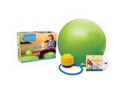 Wai Lana Productions G 1151DM Pilates Yoga Eco Ball Kit with DVD Medium