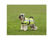 American Pet Diner 100DFHV022 Flectalon Dog Jacket Hi Viz 22 in.