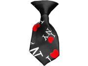 Mirage Pet Products 49 04 Dog Neck Tie Love NY Red