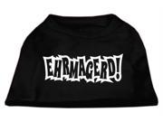 Mirage Pet Products 51 124 MDBK Ehrmagerd Screen Print Shirt Black Med 12