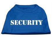 Mirage Pet Products 51 48 XSBL Security Screen Print Shirts Blue XS 8