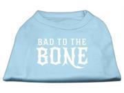 Mirage Pet Products 51-128 XXLBBL Bad to the Bone Dog Shirt Baby Blue XXL - 18 Mirage Pet Products 51-128 XXLBBL Bad to the Bone Dog Shirt Baby Blue XXL - 18