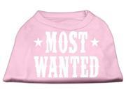 Mirage Pet Products 51 138 XSLPK Most Wanted Screen Print Shirt Light Pink XS 8