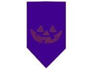 Mirage Pet Products 67-13-02 SMPR Jack O Lantern Rhinestone Bandana Purple Small Mirage Pet Products 67-13-02 SMPR Jack O Lantern Rhinestone Bandana Purple Small