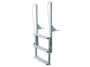 JIF MARINE EFL3 W 3 Wide Step Floating Dock Lift Ladder Anodized Aluminum