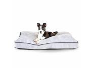 K h Pet Products KH7412 Tufted Pillow Top Bed Gray 27 in. X 36 in.