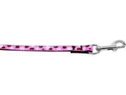 Mirage Pet Products 125 012 3804BPK Confetti Dots Nylon Collar Bright Pink .37 wide 4ft Lsh