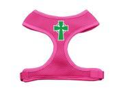 Mirage Pet Products 70 48 XLPK Celtic Cross Screen Print Soft Mesh Harness Pink Extra Large