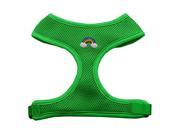 Mirage Pet Products 73 19 SMGR Rainbow Chipper Emerald Harness Small