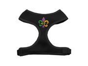 Mirage Pet Products 73-31 SMBK Mardi Gras Fleur de Lis Chipper Black Harness Small Mirage Pet Products 73-31 SMBK Mardi Gras Fleur de Lis Chipper Black Harness Small