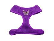 Mirage Pet Products 73 25 SMPR Purple Butterflies Chipper Purple Harness Small