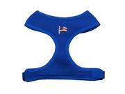 Mirage Pet Products 73 17 SMBL American Flag Chipper Blue Harness Small