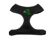 Mirage Pet Products 73 27 SMBK Shamrock Chipper Black Harness Small