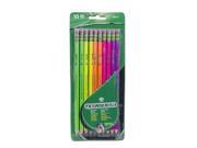Dixon Ticonderoga Company DIX13810 Ticonderoga Neon Wood Pencils 10Pk