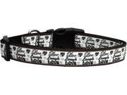 Mirage Pet Products 125 108 MD Live Laugh and Love Dog Collar Medium