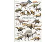 EuroGraphics 2450 0098 Dinosaurs of the Cretaceous Period Poster