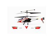 Microgear EC16338 R Microgear 2.4GHz Technology RC FX 607 Helicopter 3.5CH with Gyro Charge via USB Red