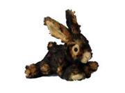 Great China International Plush Dog Toy Black Brown 15 Inch Rabbit 00813