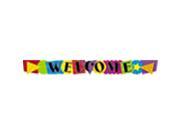 TREND ENTERPRISES INC. T 25021 BANNER WELCOME SHAPES 10 HORIZONTAL