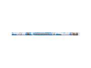 J.R. MOON PENCIL CO. JRM7965B PENCILS SEASONS GREETINGS BLUE 12 PACK