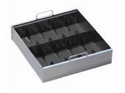 MMF 225107004 10 Comp Currency Tray Black