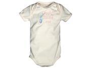 Raindrops 89130D9 Raindrops Daddy Loves Me Embroidered Body Suit Ivory size 6 9 mo.