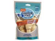 Hartz 01007 7 Oz 3 in. Rawhide Bones Dentists Best With DentaShield
