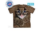 The Mountain 4470583 Clouded Leopard Usa T Shirt Extra Large