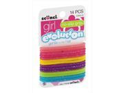 Scunci Girl Glitter Jelly Elastics Pack Of 3