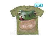 The Mountain 1539730 Big Frog Kids T Shirt Small
