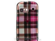 DreamWireless CASAMR900HPCK Samsung R900 Craft Crystal Case Hot Pink Checker