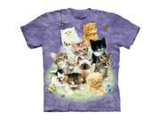 The Mountain 1510803 10 Kittens Kids T Shirt Extra Large